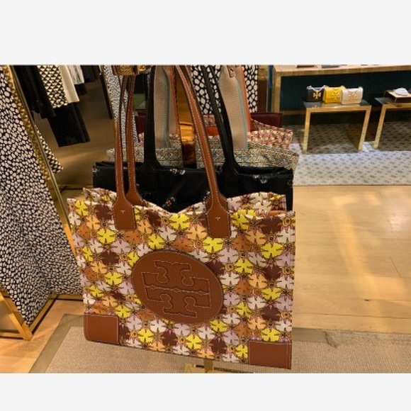Tory Burch Ella Floral-Print tote - Picture 5 of 5